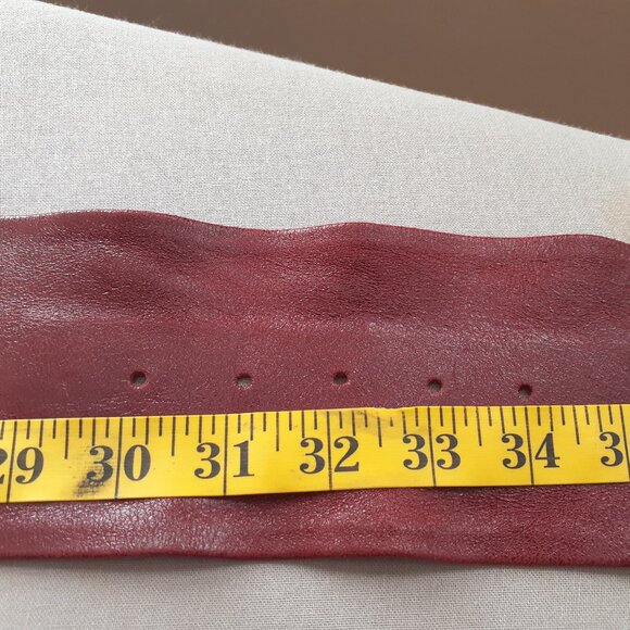 Vintage Leatherock Wide Leather Belt main image 5